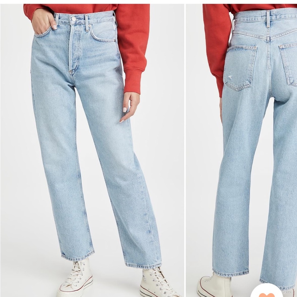 Agolde 90s Mid Rise Straight Jeans